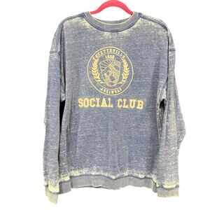 Riffraff Chicka-D Blue Fayetteville Social Club Sweatshirt Large